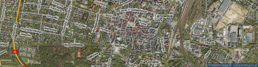 Zdjęcie satelitarne Mleczna ul.